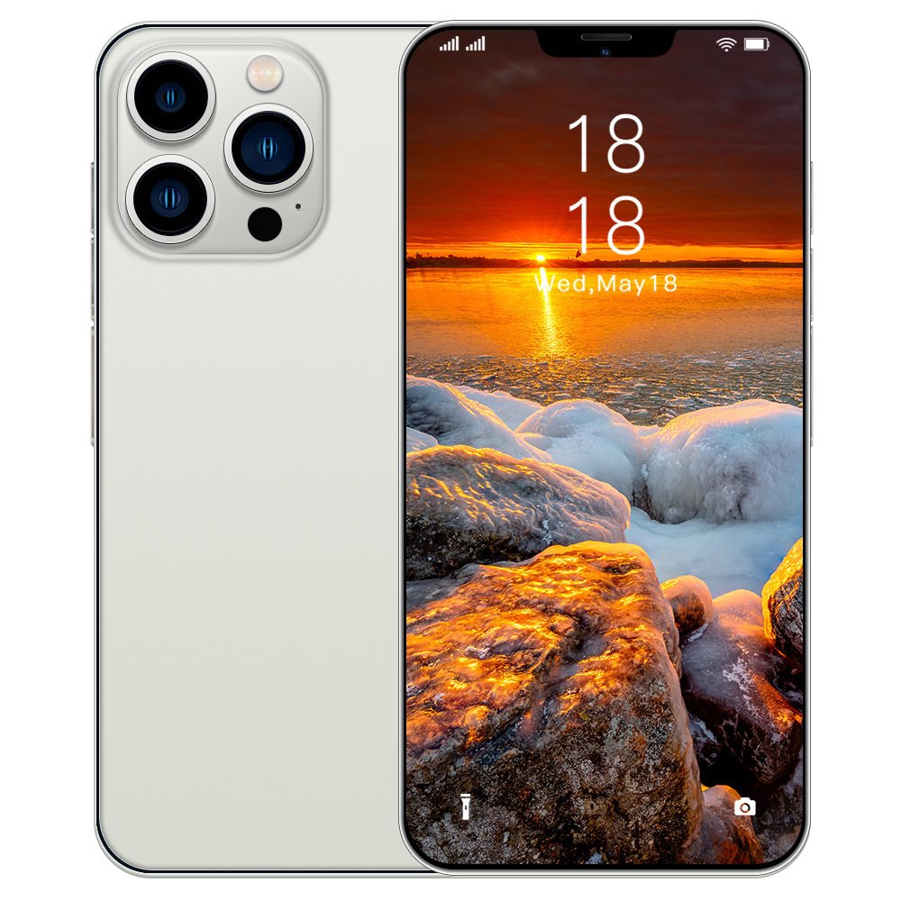 Original i15 Max Smartphone Android 7.3 inch 16GB+1024GB Google Play Store Mobile phones MTK Dual Sim 50MP+108MP Cellphones